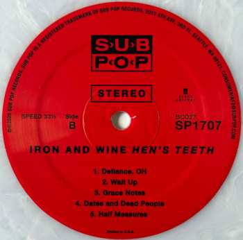 LP Iron And Wine: Hen's Teeth CLR | LTD