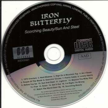 CD Iron Butterfly: Scorching Beauty / Sun And Steel
