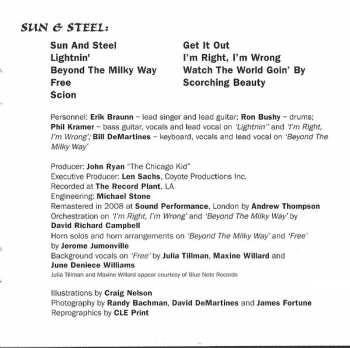 CD Iron Butterfly: Scorching Beauty / Sun And Steel