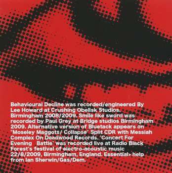 CD Iron Fist Of The Sun: Behavioural Decline