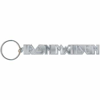 Merch Iron Maiden: Keychain Logo Iron Maiden With No Tails. 