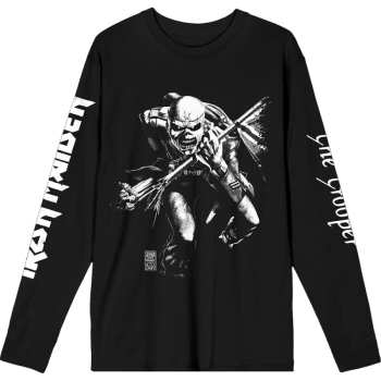 Merch Iron Maiden: Long Sleeve T-shirt 50 Trooper Isolated