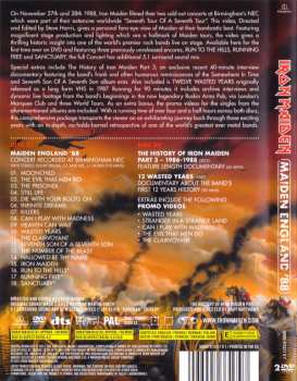 2DVD Iron Maiden: Maiden England '88