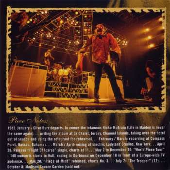 CD Iron Maiden: Piece Of Mind