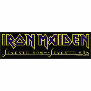 Merch Iron Maiden: Super Patch Seventh Son Logo Iron Maiden