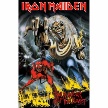Merch Iron Maiden: Textile Poster Number Of The Beast