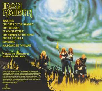 CD Iron Maiden: The Number Of The Beast = 魔力の刻印