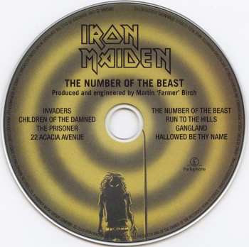 CD Iron Maiden: The Number Of The Beast DIGI