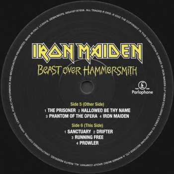 3LP Iron Maiden: The Number Of The Beast / Beast Over Hammersmith