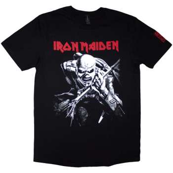 Merch Iron Maiden: T-shirt 50 Trooper Charge White