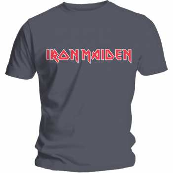Merch Iron Maiden: T-shirt Classic Logo Iron Maiden 