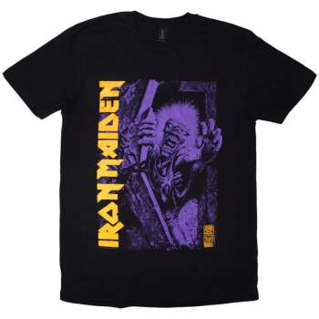 Merch Iron Maiden: T-shirt Est. 1975 No Prayer Grave Purple