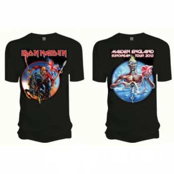 Merch Iron Maiden: T-shirt Euro Tour 