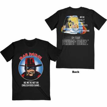 Merch Iron Maiden: Tričko Not An English Rock Band  S