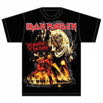 Merch Iron Maiden: T-shirt Number Of The Beast Graphic 