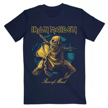 T-shirt Piece Of Mind Gold Eddie