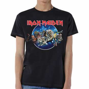 Merch Iron Maiden: T-shirt Wasted Years Circle 