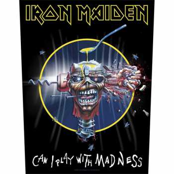 Merch Iron Maiden: Back patch Can I Play With Madness