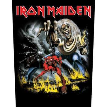 Merch Iron Maiden: Back patch Number Of The Beast