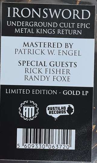 LP Ironsword: Underground  CLR | LTD