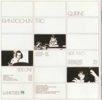 CD Irvin Rochlin Trio: Quirine