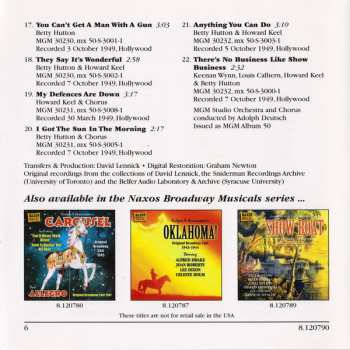 CD Irving Berlin: Annie Get Your Gun