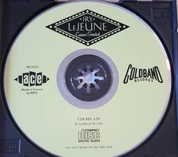 CD Iry LeJeune: Cajun's Greatest (The Definitive Collection)