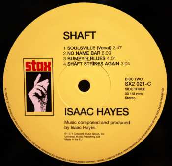 2LP Isaac Hayes: Shaft