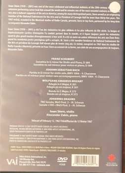 DVD Johann Sebastian Bach: Sonatina / Chaconne / Adagio, Rondo / Scherzo