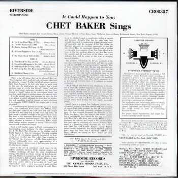LP Chet Baker: It Could Happen to You