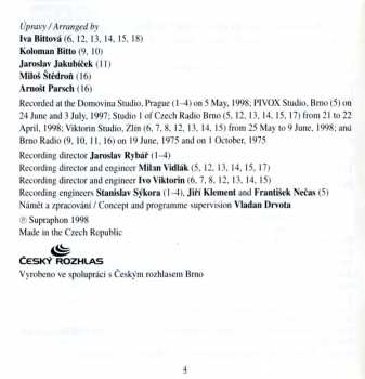 CD Iva Bittová: Classic