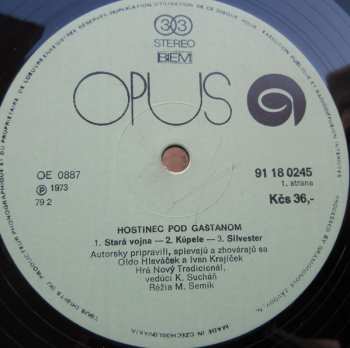 LP Ivan Krajíček: Hostinec Pod Gaštanom