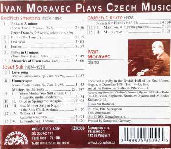 CD Ivan Moravec: Ivan Moravec Plays Czech Music