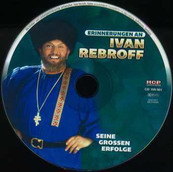 CD Ivan Rebroff: Erinnerungen An Ivan Rebroff – Seine Grossen Erfolge