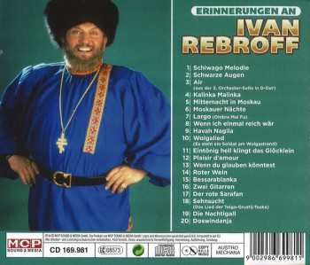 CD Ivan Rebroff: Erinnerungen An Ivan Rebroff – Seine Grossen Erfolge