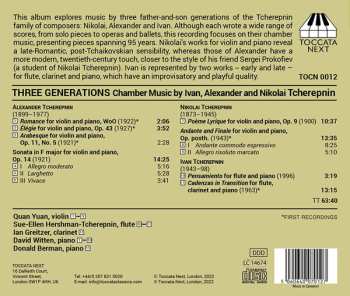 CD Alexander Tcherepnin: Three Generations