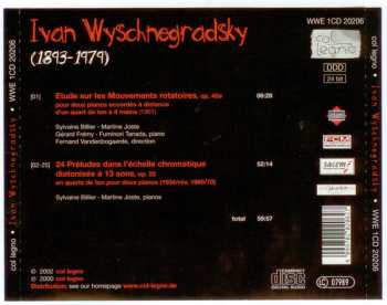 CD Ivan Wyschnegradsky: Etude Sur Les Mouvements Rotatoires · 24 Préludes