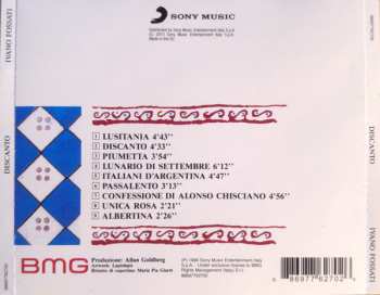 CD Ivano Fossati: Discanto