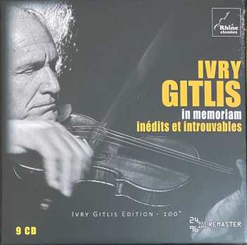 Album Ivry Gitlis: In Memoriam / Inédits Et Introuvables