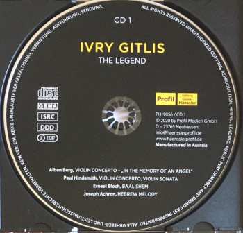 4CD/Box Set Ivry Gitlis: The Legend