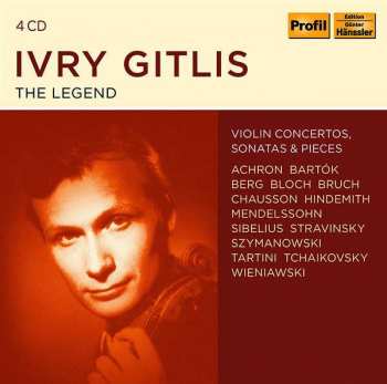 4CD/Box Set Ivry Gitlis: The Legend