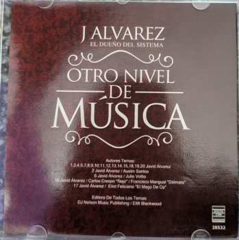 CD J Alvarez: Otro Nivel De Música