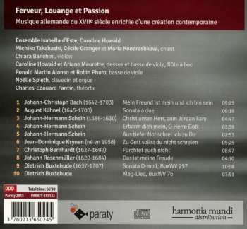 CD Dieterich Buxtehude: Ferveur, Louange Et Passion