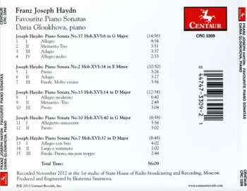 CD Joseph Haydn: Favourite Piano Sonatas
