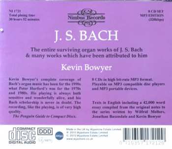 8CD/Box Set Johann Sebastian Bach: The Works For Organ