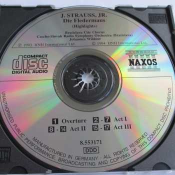 CD Gabriele Fontana: Die Fledermaus (Highlights)