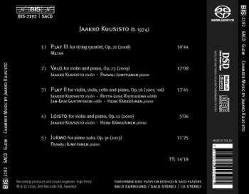 SACD Jan-Erik Gustafsson: Glow