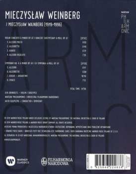 CD The National Warsaw Philharmonic Orchestra: Weinberg Symphony No. 4 And Violin Concerto