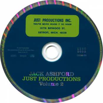 CD Jack Ashford: Just Productions Volume 2