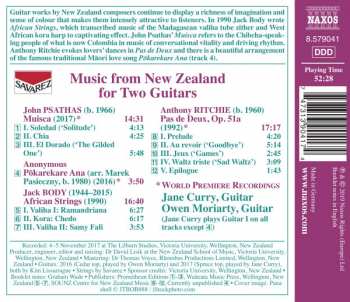 CD John Psathas: Music From New Zealand For Two Guitars